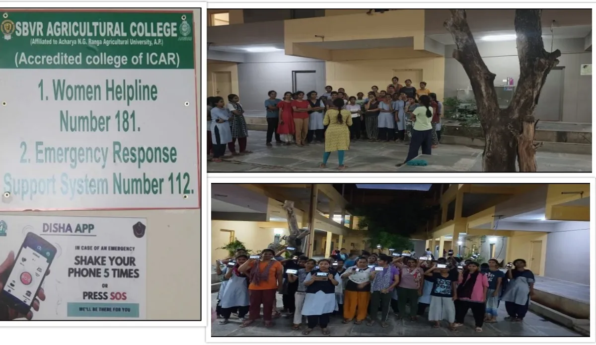 Awareness programme on the Disha app