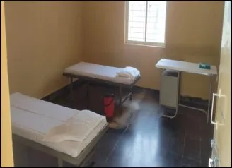 Boys’ hostel sick room
