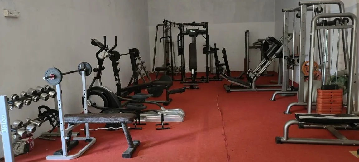 The college gym