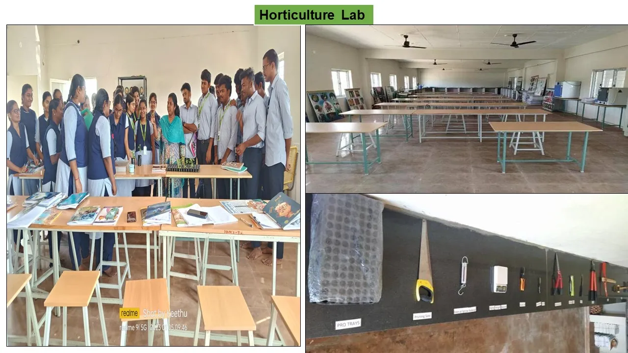 Horticulture laboratory