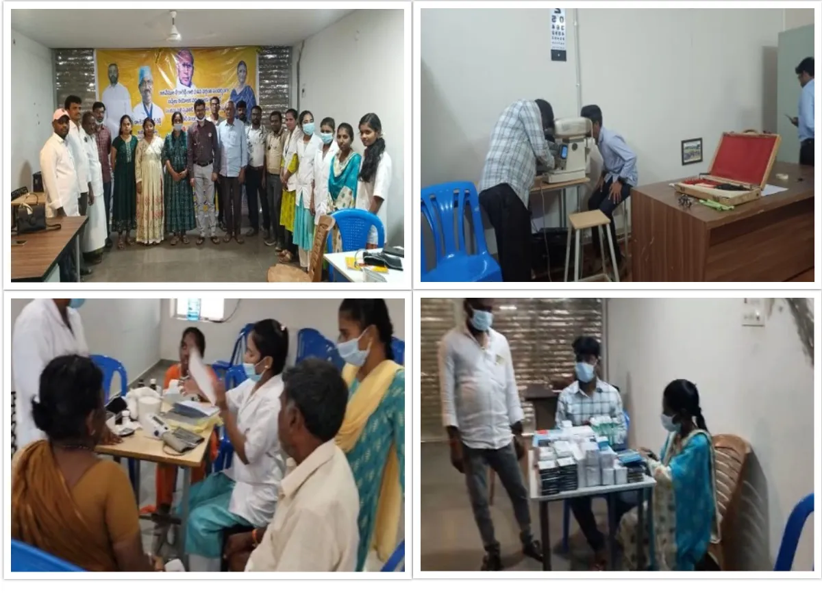 Eye camp for students